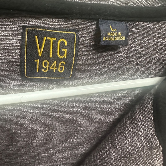 VTG 1946 Men’s Heather Gray Pullover Hoodie (Size L) - Picture 3 of 4